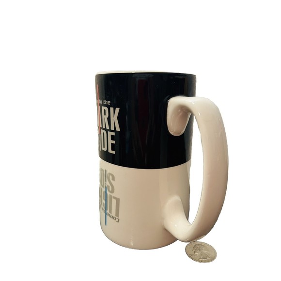 STAR WARS-Lucasfilm-Light Side/Dark Side-Double Sided Flip Coffee Mug-2012-Used - Picture 2 of 10